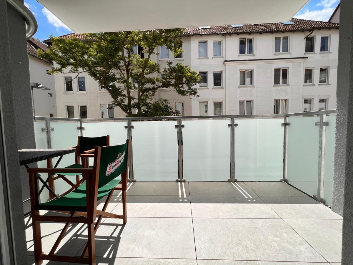 Tomsflat Braunschweig - 3 Rooms, Kitchen, Workspace, Highspeed Wifi, Washer & Dryer, Balcony Exteriör bild