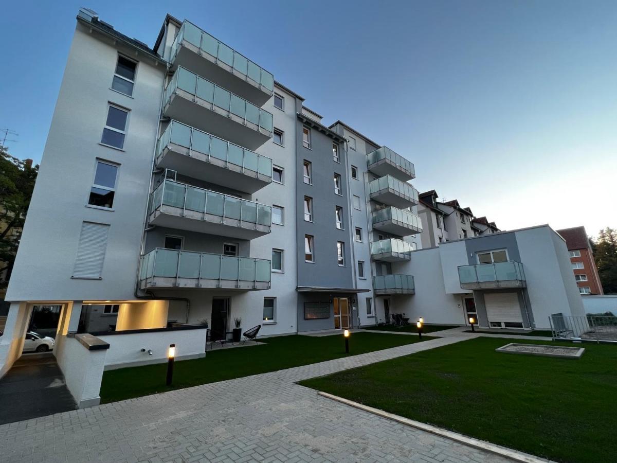 Tomsflat Braunschweig - 3 Rooms, Kitchen, Workspace, Highspeed Wifi, Washer & Dryer, Balcony Exteriör bild