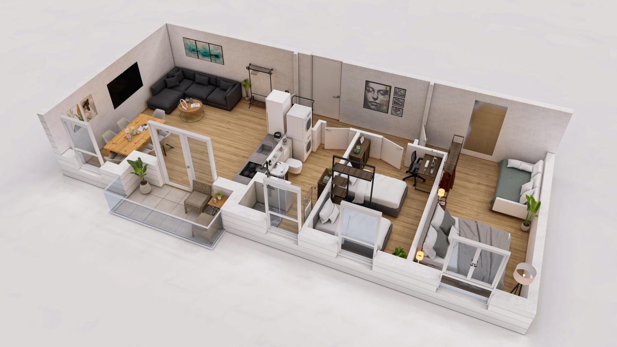Tomsflat Braunschweig - 3 Rooms, Kitchen, Workspace, Highspeed Wifi, Washer & Dryer, Balcony Exteriör bild